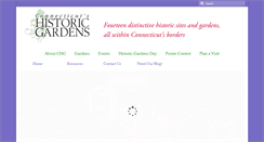 Desktop Screenshot of cthistoricgardens.org