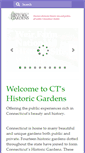 Mobile Screenshot of cthistoricgardens.org